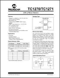 datasheet for TC1271LERC by Microchip Technology, Inc.