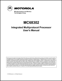 datasheet for MC68302PV16V by Motorola