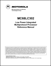 datasheet for MC68LC302RC16 by Motorola