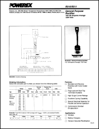 datasheet for R5100610XXWA by 