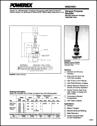 datasheet for R6011430XXYA by 