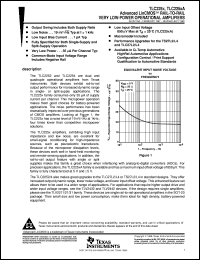 datasheet for TLC2252IDR by Texas Instruments