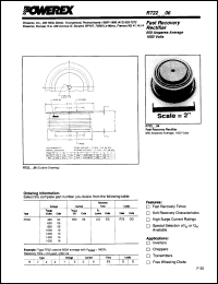 datasheet for R7220206HS by 