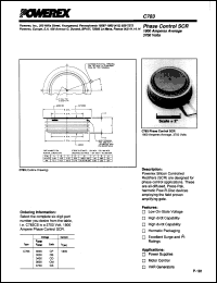 datasheet for C783CB by 