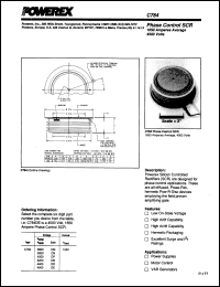 datasheet for C784DC by 