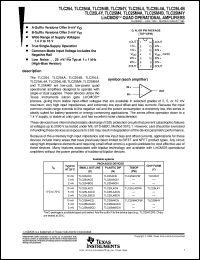 datasheet for TLC25L4ACN by Texas Instruments