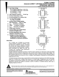 datasheet for 5962-9089502MPA by Texas Instruments