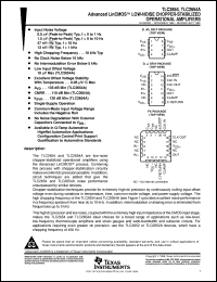 datasheet for TLC2654CN by Texas Instruments