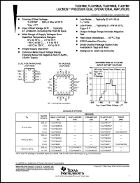 datasheet for TLC27M7IP by Texas Instruments