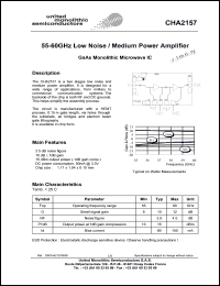 datasheet for CHA2157-99F/00 by 