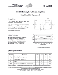 datasheet for CHA2391-99F/00 by 