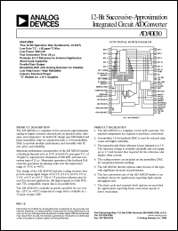 datasheet for ADADC80-Z-12 by Analog Devices