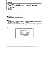 datasheet for BA546 by ROHM