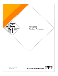 datasheet for TPU2735 by Micronas Intermetall