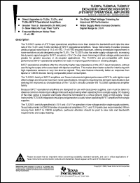 datasheet for TLE2074ACDW by Texas Instruments