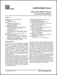 datasheet for A290021T-120 by 