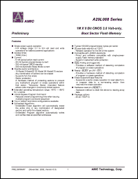 datasheet for A29L008UV-90 by 