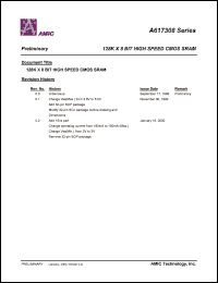 datasheet for A617308S-15 by 