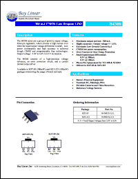 datasheet for B4300CR-5.0 by 