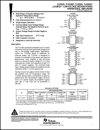 datasheet for TLV2334IPW by Texas Instruments