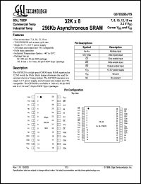 datasheet for GS70328TS-10I by 