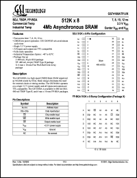 datasheet for GS74108AX-10 by 