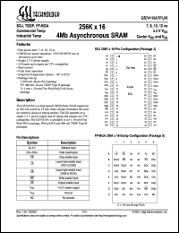 datasheet for GS74116AJ-12I by 