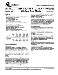 datasheet for GS840H18B-180 by 