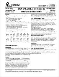 datasheet for GS88018T-80 by 