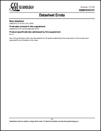 datasheet for GS88019AT-166I by 