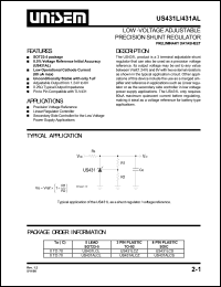 datasheet for US431ALCS by 