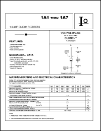 datasheet for 1A4 by 