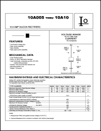 datasheet for 10A05 by 