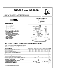 datasheet for SR3050C by 