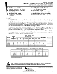 datasheet for TLV2772MD by Texas Instruments