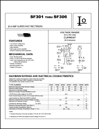 datasheet for SF305C by 