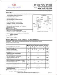 datasheet for SR1535A by 