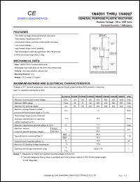 datasheet for 1N4007 by 