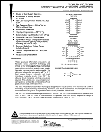 datasheet for TLC374CDR by Texas Instruments