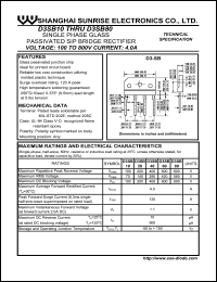 datasheet for D3SB20 by 