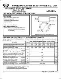 datasheet for RC15S02G by 