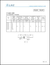 datasheet for RL205 by 