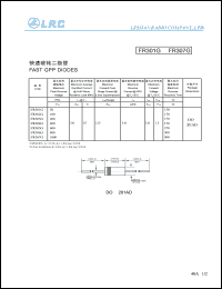 datasheet for FR305G by 