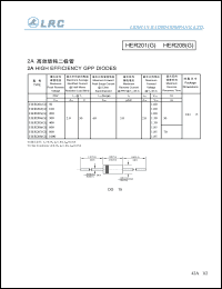 datasheet for HER202G by 