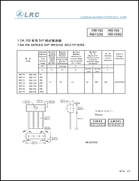 datasheet for RB154S by 