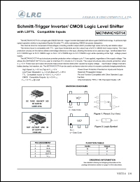 datasheet for MC74VHC1GT14DFT1 by 