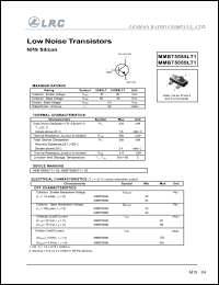 datasheet for MMBT5089LT1 by 