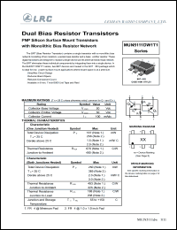 datasheet for MUN5135D1WT1 by 