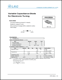 datasheet for HVU202A by 