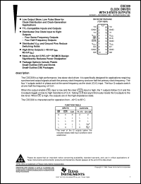 datasheet for CDC339DBLE by Texas Instruments